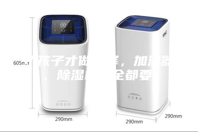 小孩子才做選擇，加濕器、除濕機我全都要！