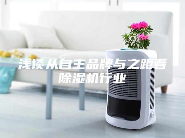 淺談從自主品牌與之距看除濕機行業(yè)