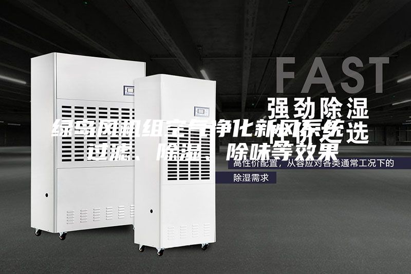 綠島風機組空氣凈化新風系統(tǒng)  過濾、除濕、除味等效果