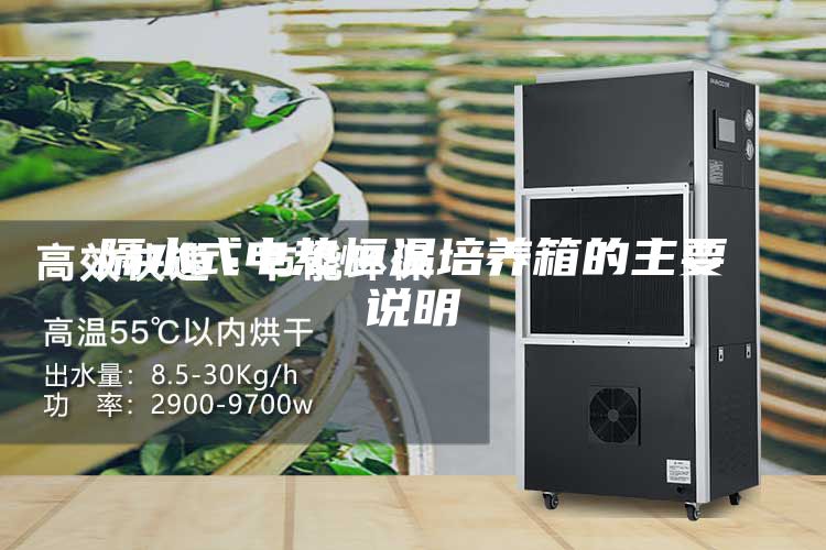 隔水式電熱恒溫培養箱的主要說明